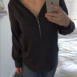 Midnight Blue Blouse